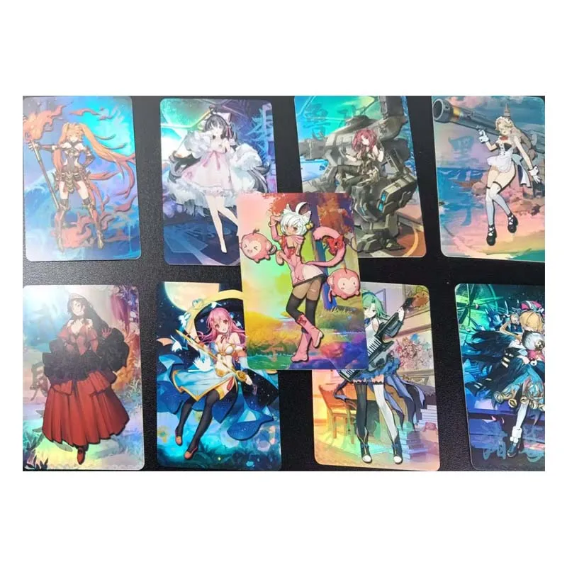 Goddess Story Japanese Anime Tales of Mountains and Seas Homemade DIY  Collectible Card Toy Christmas Birthday Gift