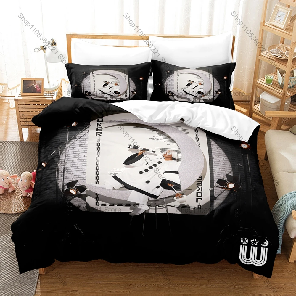 Hip Hop Artist Tierra Whack World Wide Whack Graphic Bedding Include 1 Duvet Cover + 2 Pillowcases Soft Bed Accessories