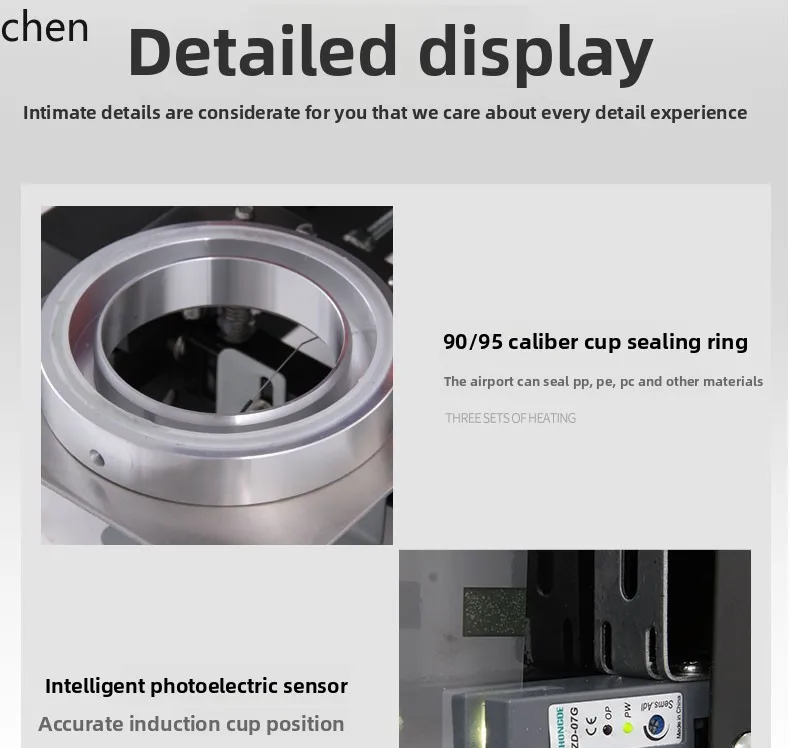 HXL Sealing Machine Commercial Milk Tea Shop Intelligent Soy Milk Beverage Fully Automatic Sealing Machine