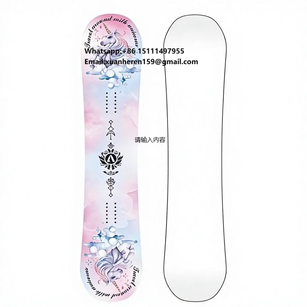 2025 Customized Freestyle All-round Snowboard for Beginners & Professionals-Eco-Friendly Durable All Seasons