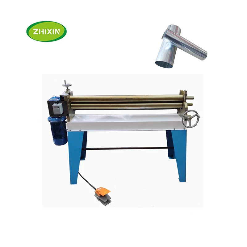 

High Quality 3 Roll Electric Bending Machine for Galvanized Steel Duct Forming (Max 1.5mm, 1300mm)