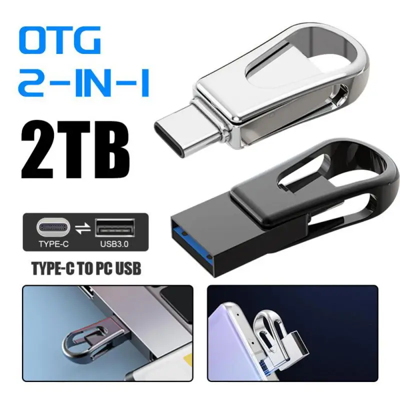 

TYPE-C Pendrive USB Stick 2TB USB 3.0 USB Flash Drive 128GB OTG Key Chain High Speed Pen Drive Memory Stick For Mobile Phone PC