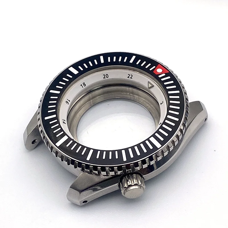 Mod LX SNR025 SNR027 Watch Cases Fit For 5R65 4R35 NH34 NH35 NH36 Japan Movement Sapphire Glass Seiko LX Watch Case