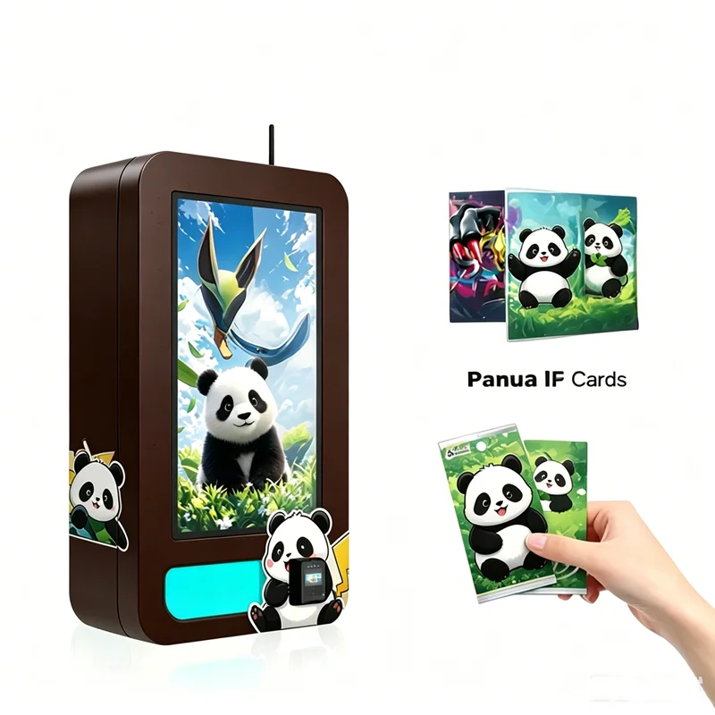 Anime Characters Card Vending Machine TCG COG Cards Games Packs Boxes Trading Cards Vending Machine Customized