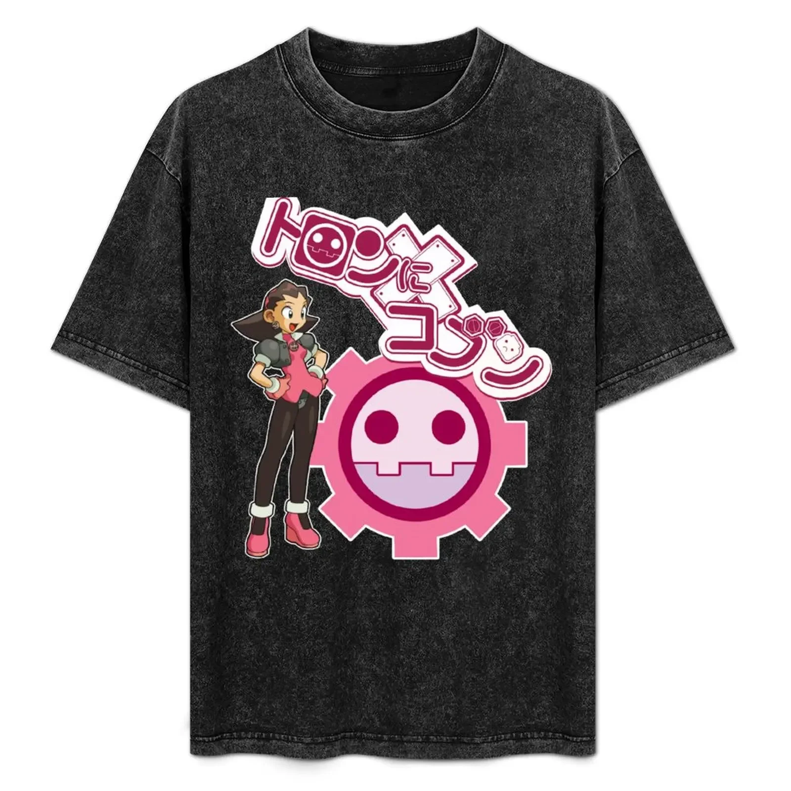 

TRON BONNE - v1 PINK T-Shirt croswit shirt man clothes custom t-shirts oversized graphic tee anime shirts men