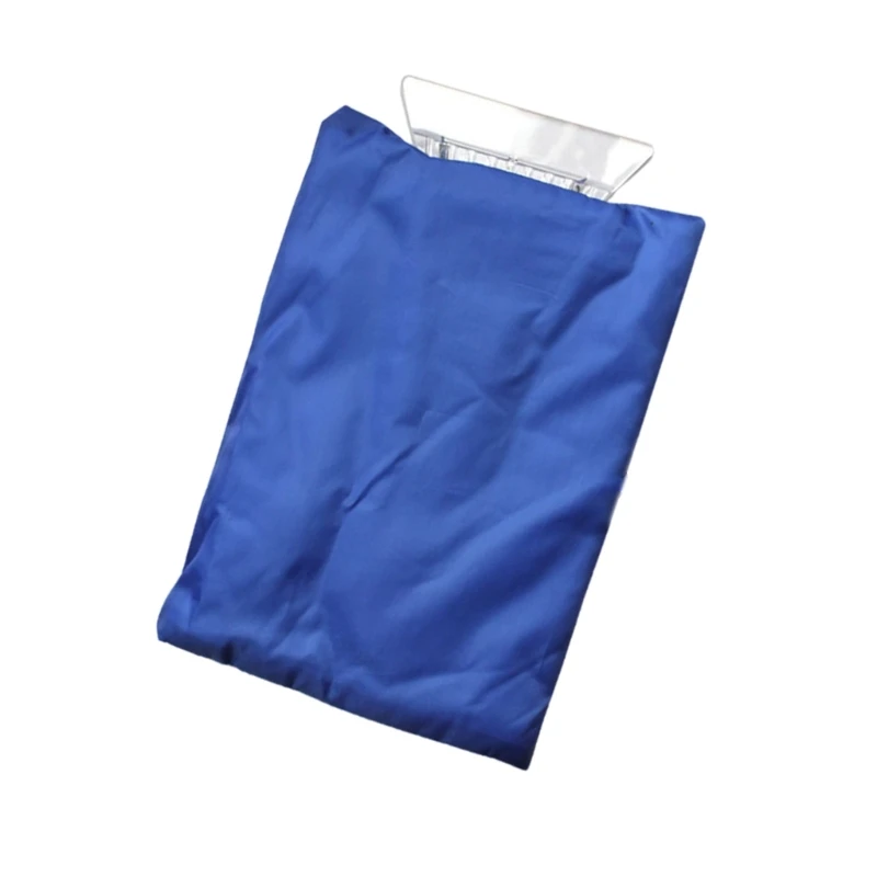 Alat Penghilang Embun Beku Kaca Jendela Sekop Salju Pengikis dengan Pegangan Ergonomis untuk Penggunaan Penyimpanan,