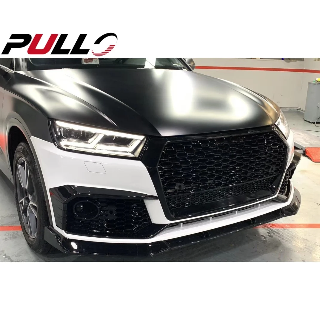 High Quality Car Bumpers Modified for . Q5 2018-2020 Upgrade to RSQ5 Model Include Front Bumper Front Lip and Rear Lip