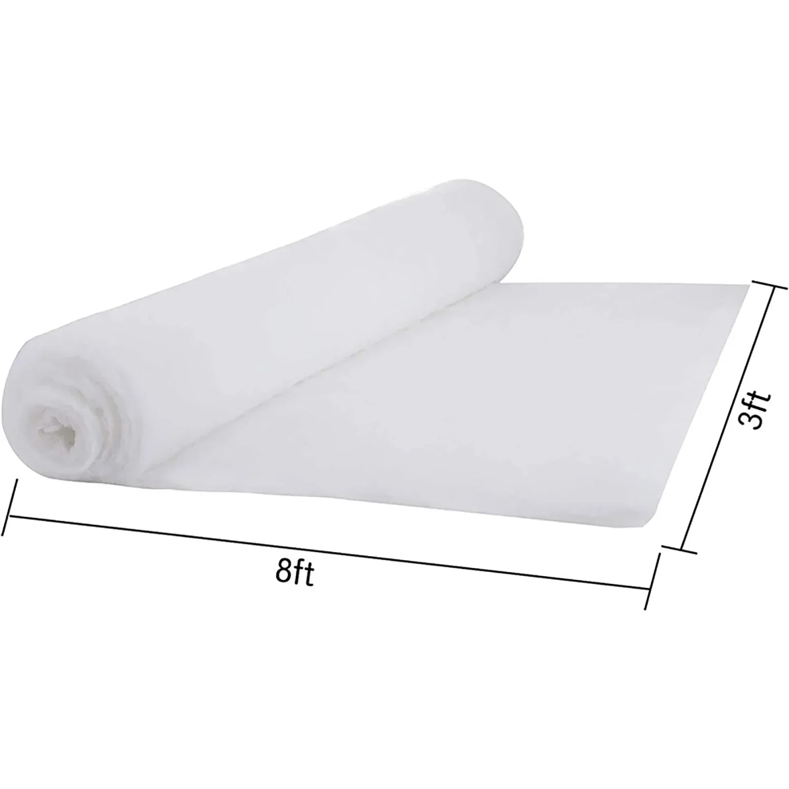 Snow Sheets Snow Blanket Festival Photo Props Polyester Rolls Romantic Soft Thick Unkempt White 2 Pieces Winter