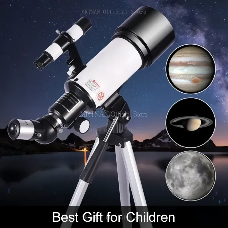 Professional Astronomical Telescope F30070 Monocular 150 Times Zoom HD Night Vision View Moon Star Stargazing