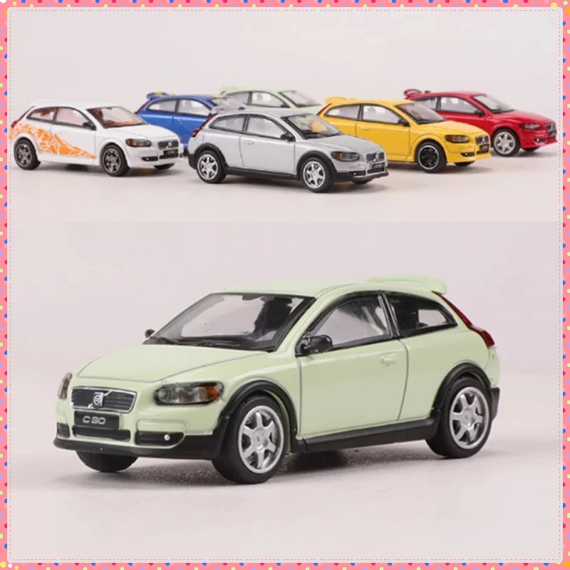 DCT Diecast 1:64 مقياس C30 سبيكة محاكاة نموذج سيارة جمع عرض لعبة مزخرفة هدية