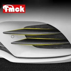 For Mercedes Benz A Class W177 V177 A180 A200 A220 A250 AMG A35 2019-2023 Car Accessories Front Fog Lamp Lights Strip Trim Cover