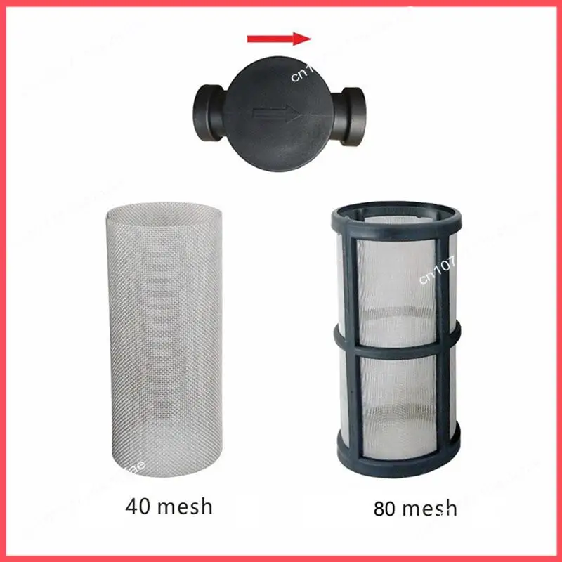 

B52C 2PCS 1 Inch Garden Watering Irrigation Filter Aquaculture Fish Tank Water Pump Filter Car Washing Water Pipe Strainer Durab