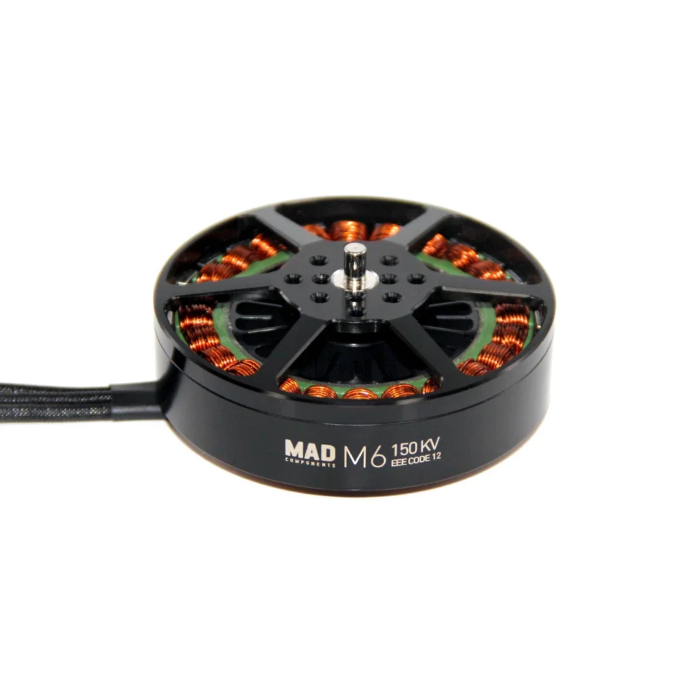 

MAD Antimatter M6 C12 EEE 150KV high performance and light weight brushless dc motor for with 21-24 in prop