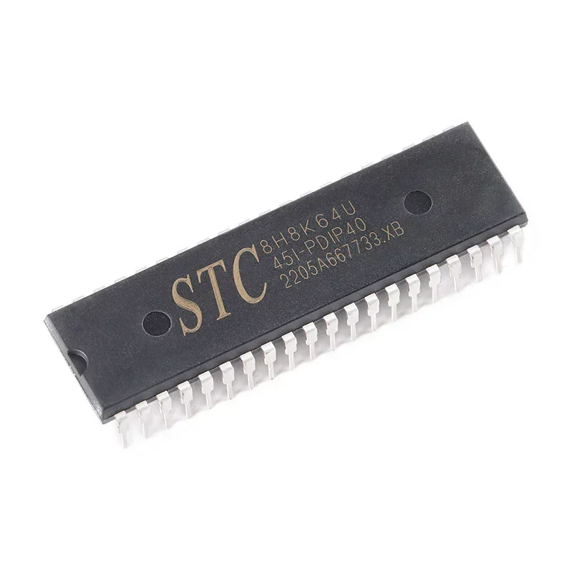 

STC8H8K64U-45I-PDIP40 MCU 1T 8051 microcontroller 10Pcs/Lot