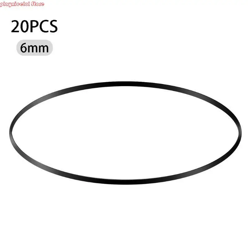 E8BA Flat Antriebsgürtel Plattschukgürtel für Vinyl Record Player Phono 20pcs