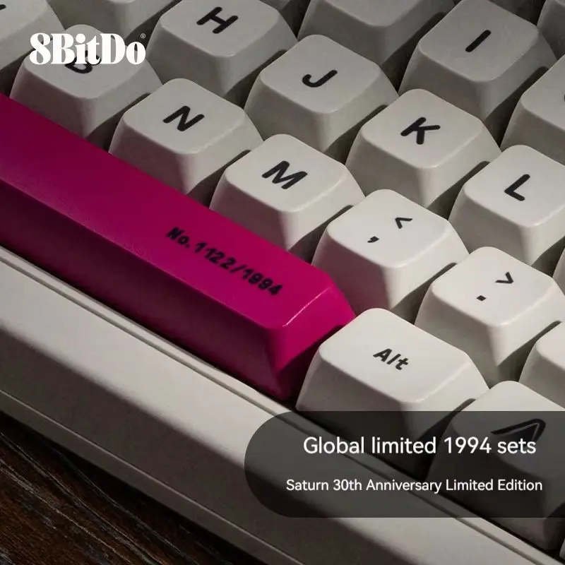 8bitdo Retro87 S Mechanical Keyboard Saturn 30th Anniversary Limited Edition Tri Mode Connection Retro Keyboard Gifts