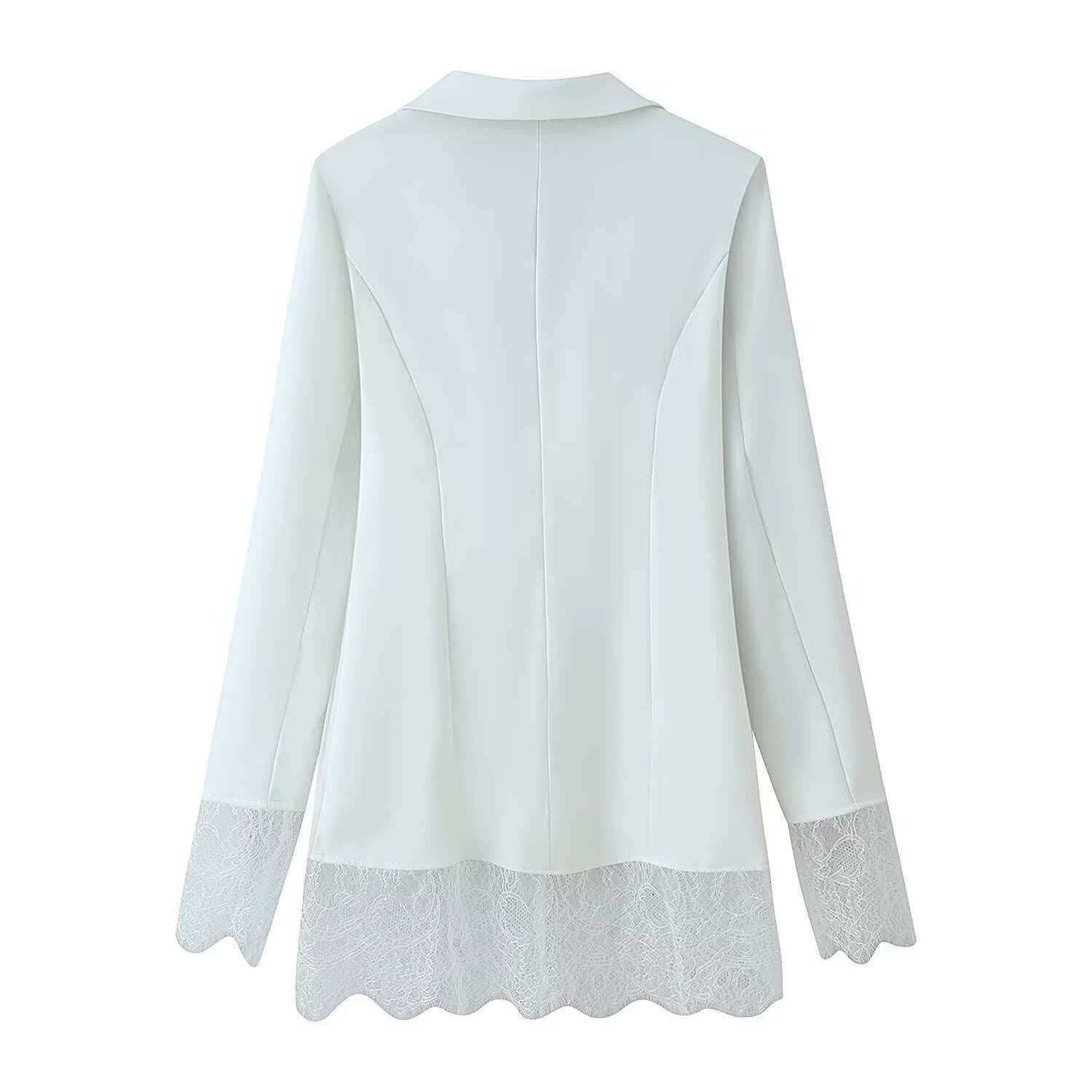 For Spring Autumn Winter Elegant Party Dress Women Suit Dress For Beach Cycling Women's Dress Single Breasted New Condition