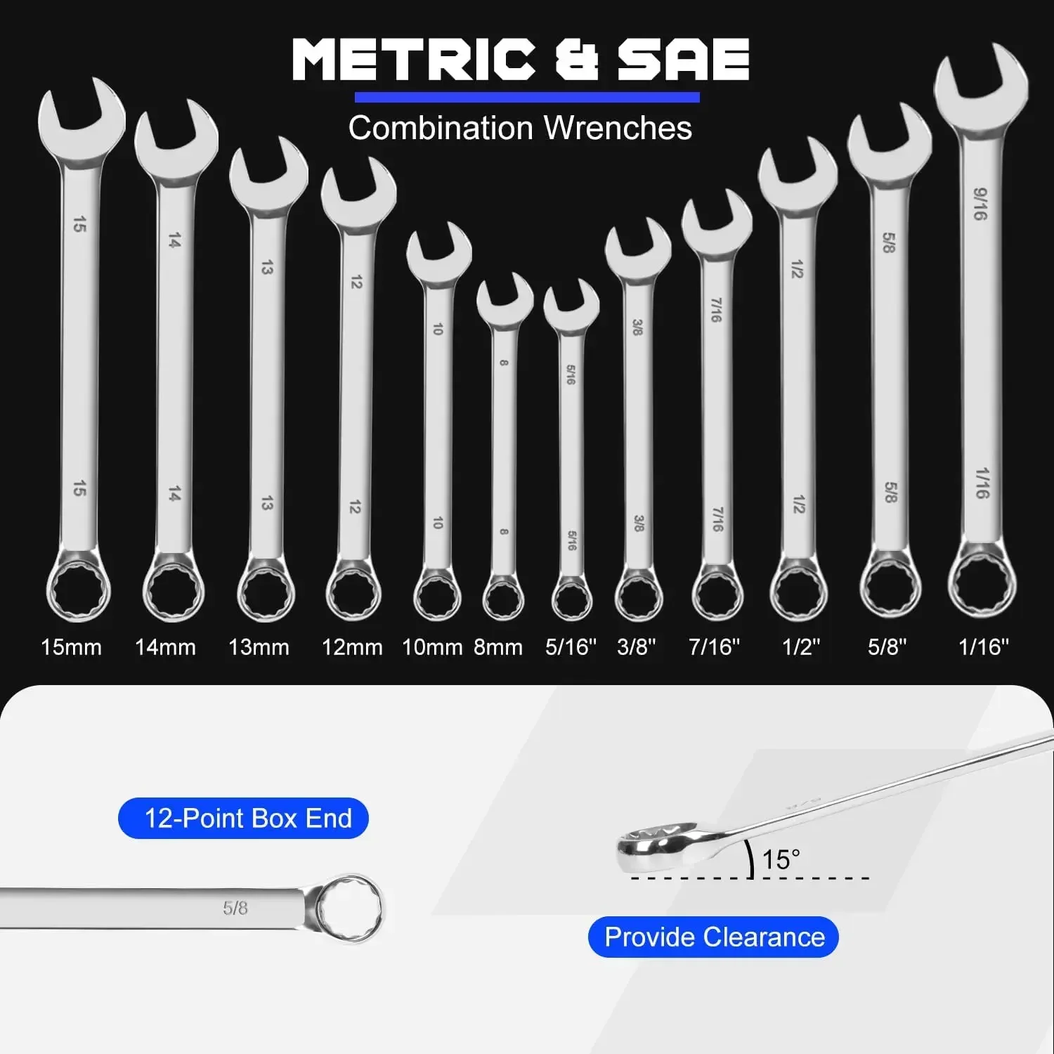 

[XMSJ]Mechanic Tool Set, 240-Pieces Universal Household Auto Repair Tool Kit with Heavy Duty Aluminium Tool Box