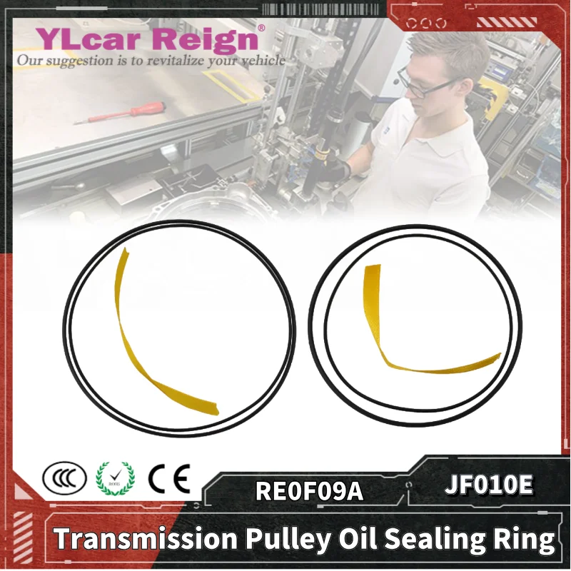 JF010E RE0F09A CVT Automatic Transmission Pulley Pressure Cylinder Oil Sealing Ring O-rings for Nissan Teana 3.5L Murano Car