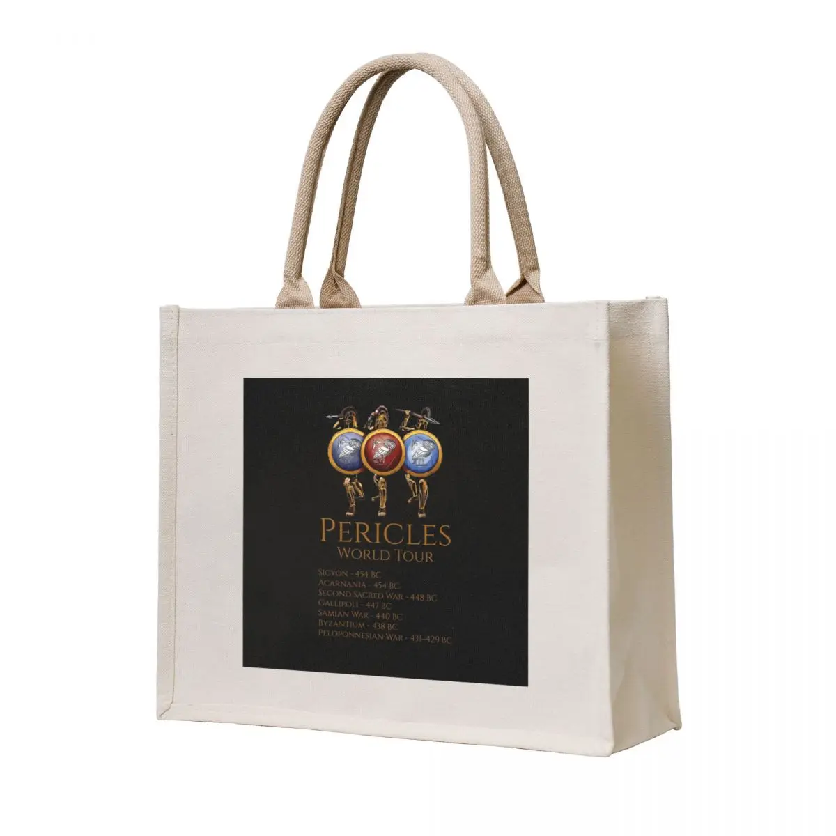 

Ancient Greece - Pericles World Tour - Classical Athens Tote Bag Lady bags Women's handbag supermarket folding bag