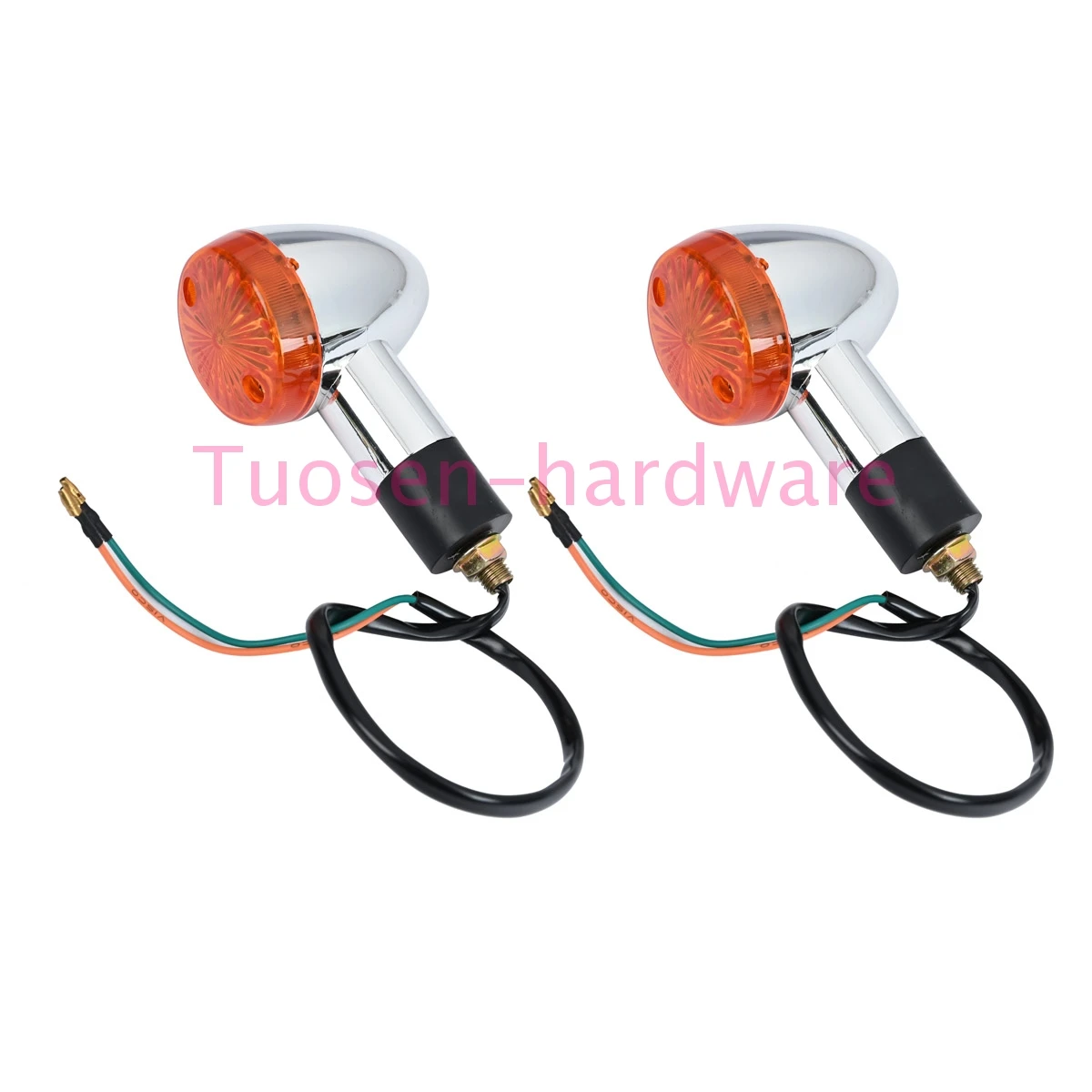 2× Motorcycle Turn Signals Light Retro For Kawasaki Vulcan VN 750 800 900 1500 1600 1700