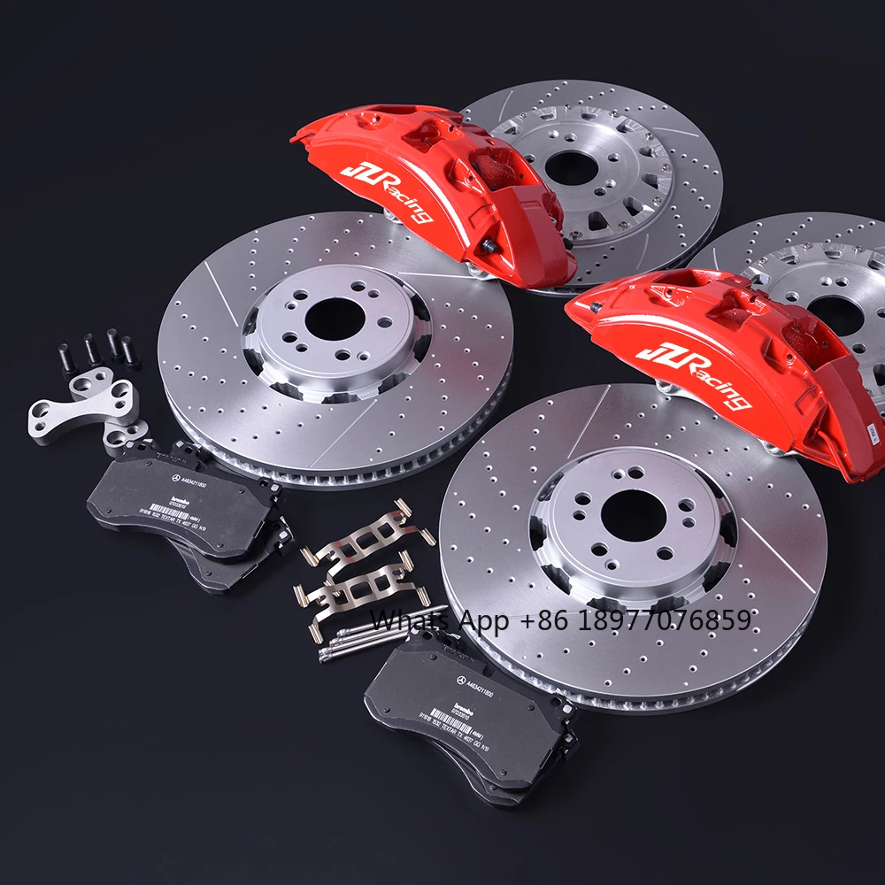 JZRacing-13 high performance dragon brake disc caliper kits G63 6 pistons BBK for AMG W464 W463