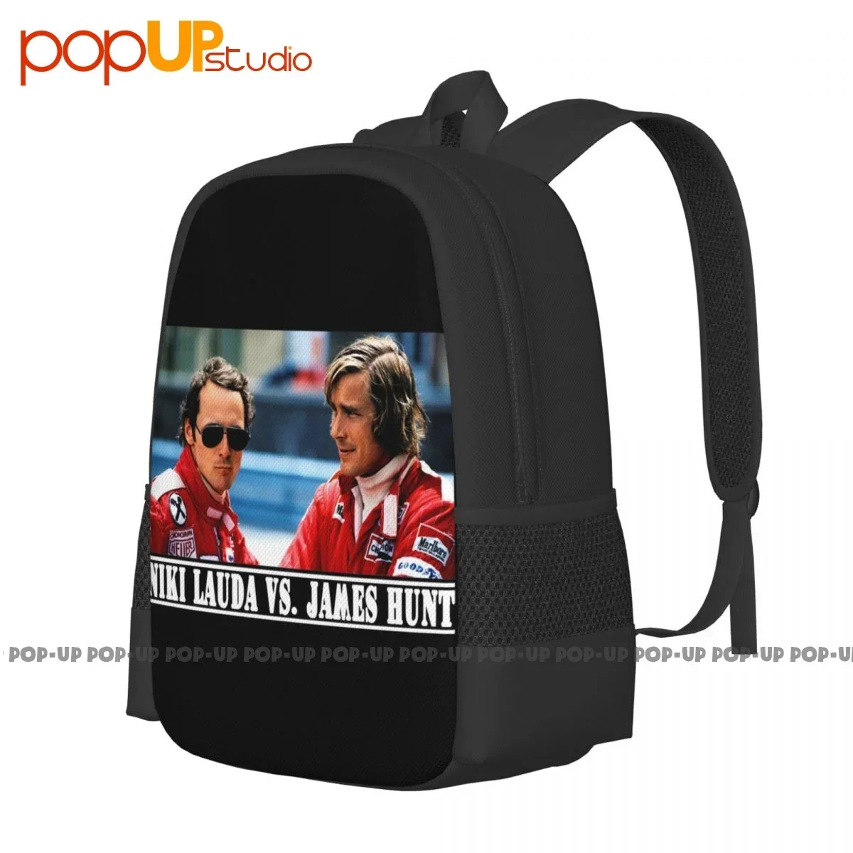 Fierce Rivalry Niki Lauda Vs James Hunt Backpack Large Capacity Hot Foldable Storage Bag Large Capacity