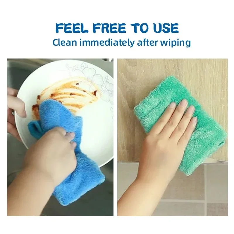 4pcs Coral Velvet Small Hand Towels Soft Quick Dry Absorbent Kitchen Bathroom Cleaning Cloths Home Sauna Terry Towels