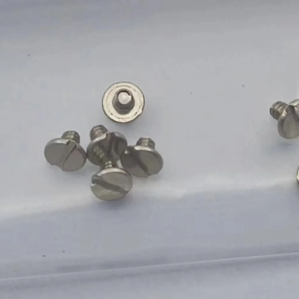 10PCS Watch accessories precision NH35 NH36 movement complete set of screw clamp plate calendar shift large steel wheel screws