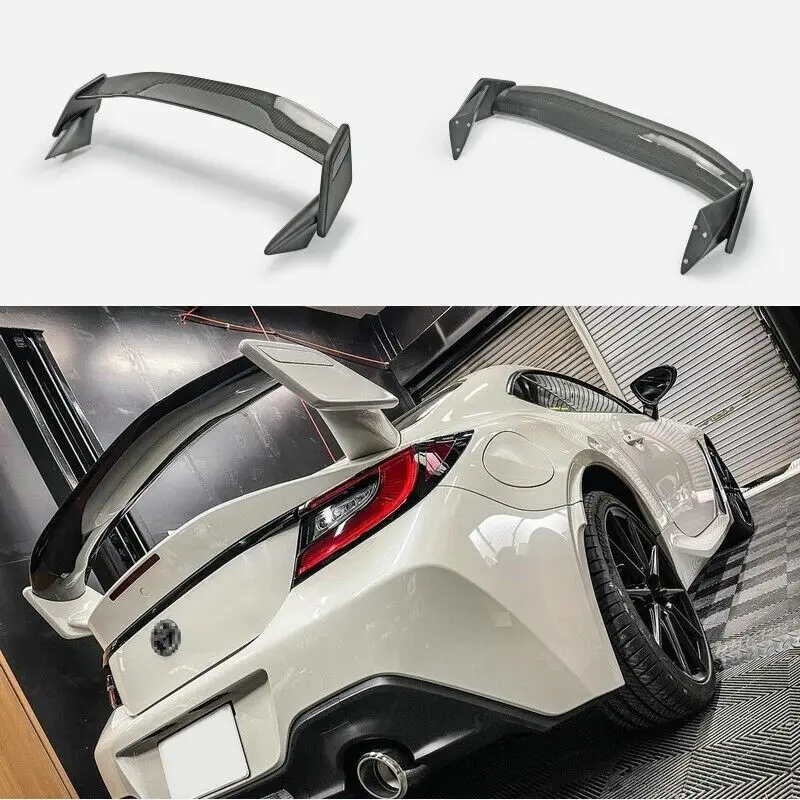 

For Subaru 2022 BRZ ZD8 GR86 Rear Trunk GT Spoiler Wing Carbon fiber +FRP Unpainted bodykits