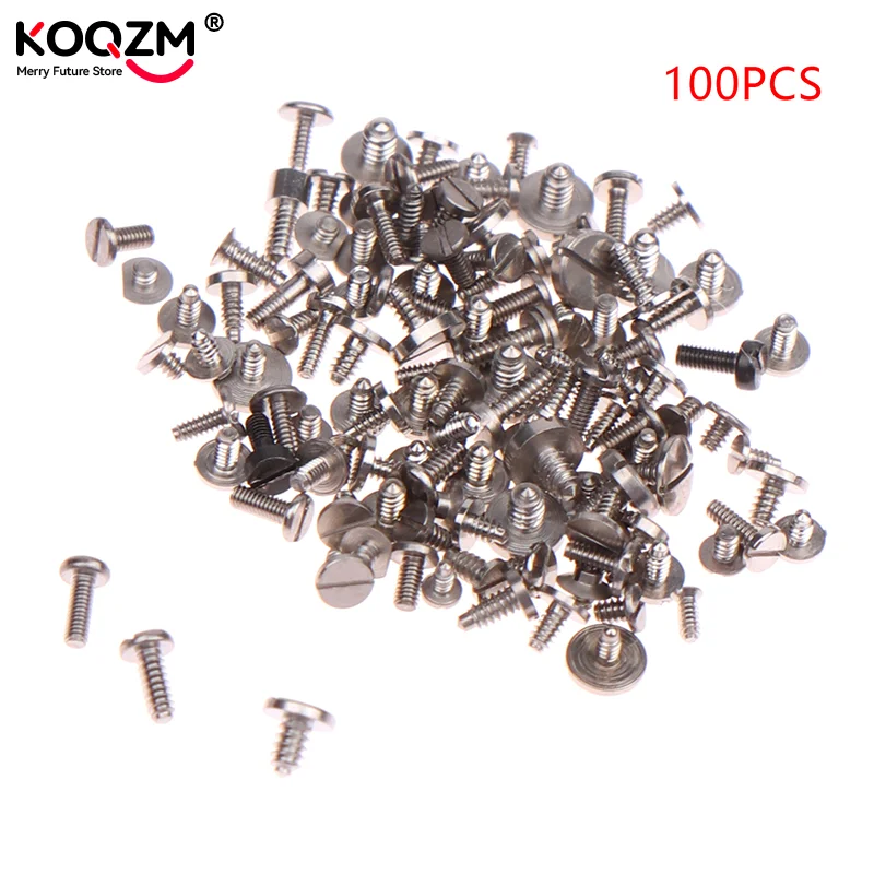 100Pcs Tiny Precision Mixed Multi-size Watch Screws Movement Repair Tools Part For Watchmaker Small Screws Electronics Screw set