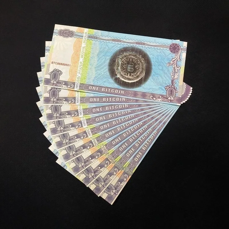 

1 Bitcoin Commemorative Coin with Collectible Banknote – Crypto-Themed Gift for Tech Lovers & Investors