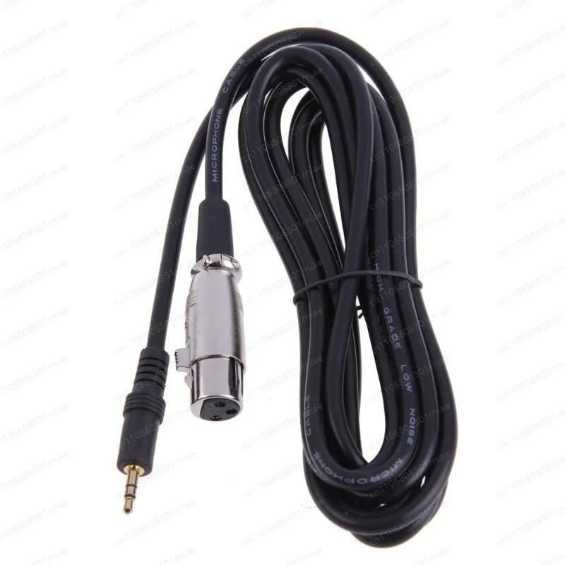 Microphone microphone audio cable, Xanon female head to 3.5mm plug, condenser microphone audio cable