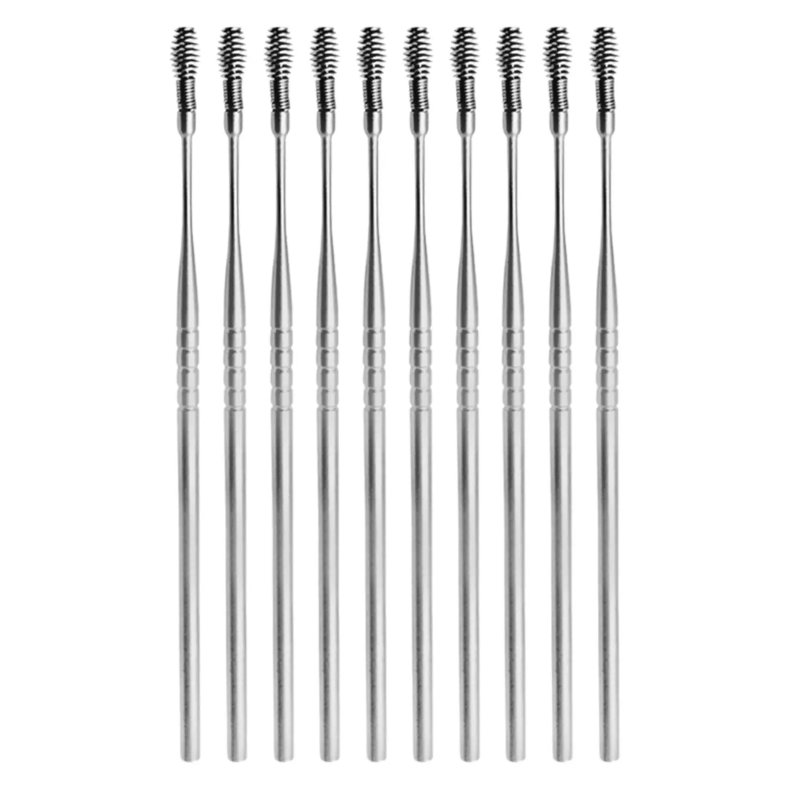 

10Pcs Portable Ear Wax Removal Stick Stainless Steel Ear Picking Tool with Flexible Spring Structure Ideal for Travel Home