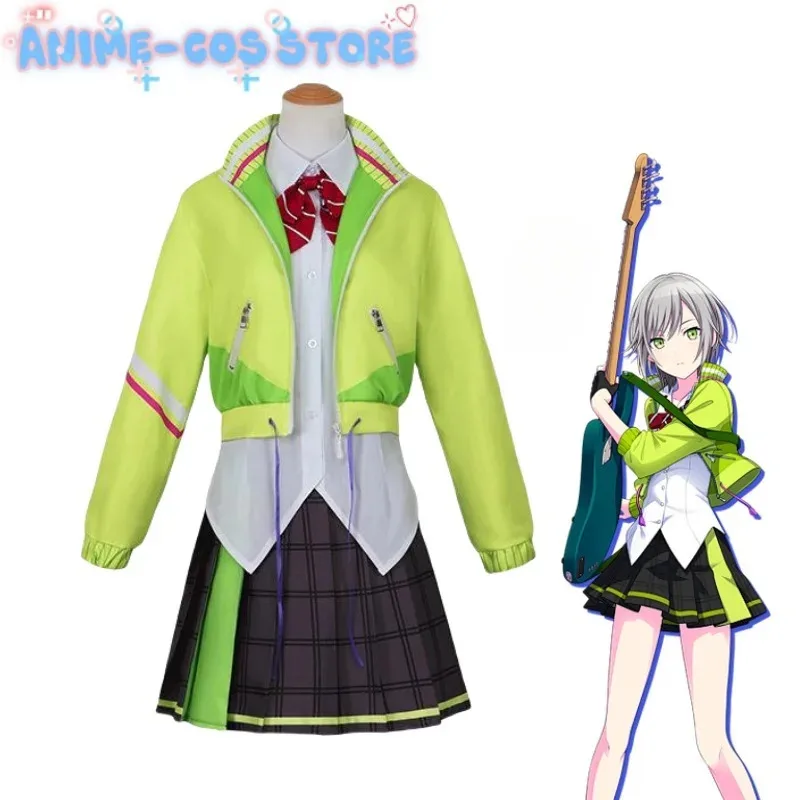 

Anime Game Project Sekai Colorful Stage Hinomori Shiho Cosplay Costume Girl idol performance festival event comic convention cos