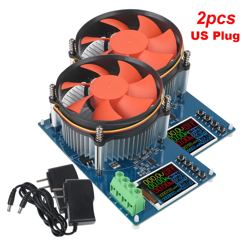EU UNS Stecker 150W 10A DC Elektronische Last 4-draht Lithium-Batterie Tester Einstellbare Test Modul Batterie werkzeuge Monitor Entlader