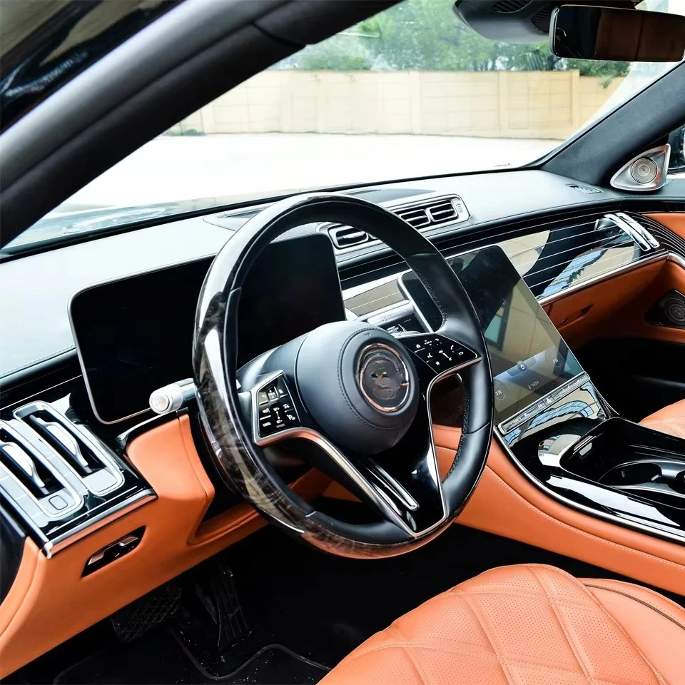 for S-class W223 S400 S450 S500 S400L Luxury Interior Upgraded Kit With Rear Seat Modified to S680