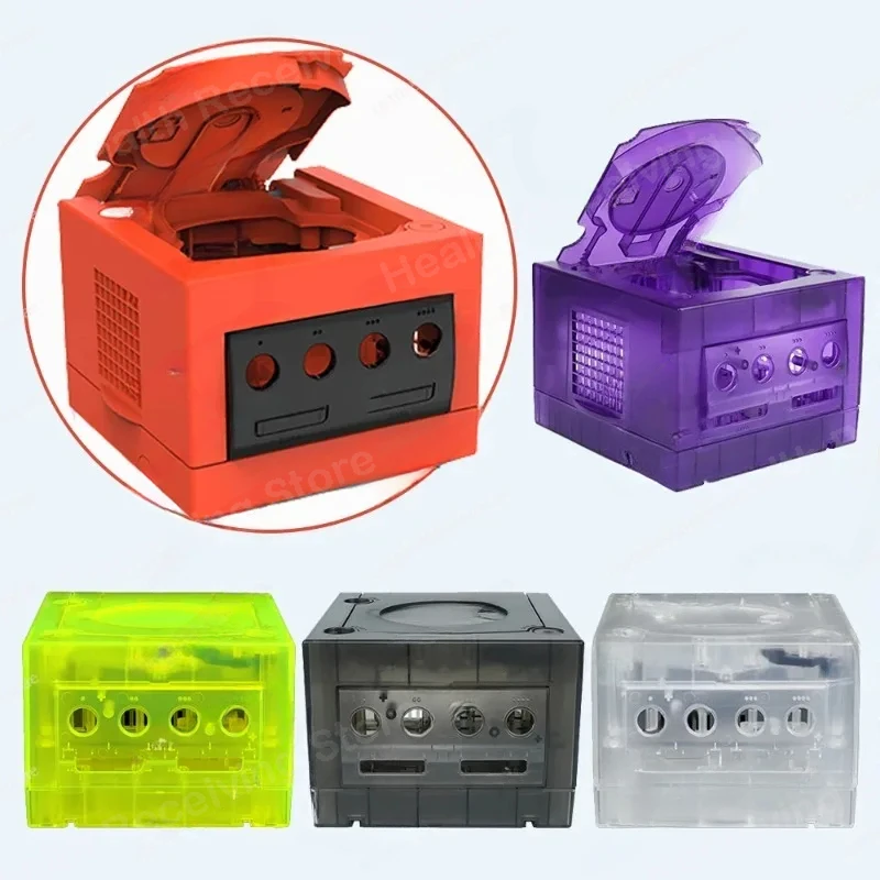 Housing Replacement Shell Case For Nintendo Gamecube NGC DOL-001 and DOL-101 Video Game Consoles Games