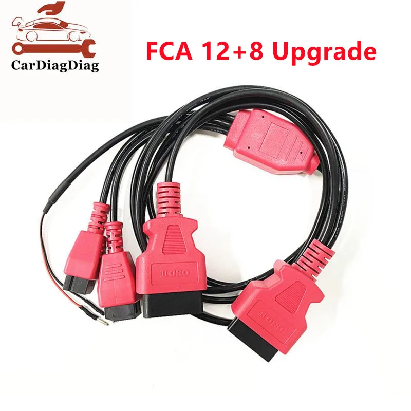 OBD2 Diagnostic Cable For Chrysler FCA 12+8 Cable Adapter for Chrysler 12 Pin Adapter to 8 Pin Upgrade Multi-interface Version