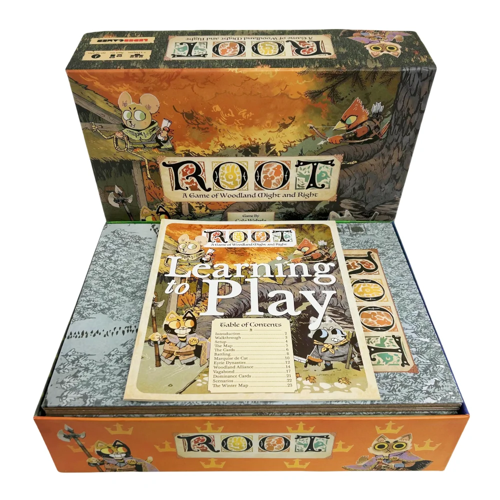 Leder Games Root Card Games The Riverfolk Underworld Woodland Night Expansion Board Deck Intellectual Party Games