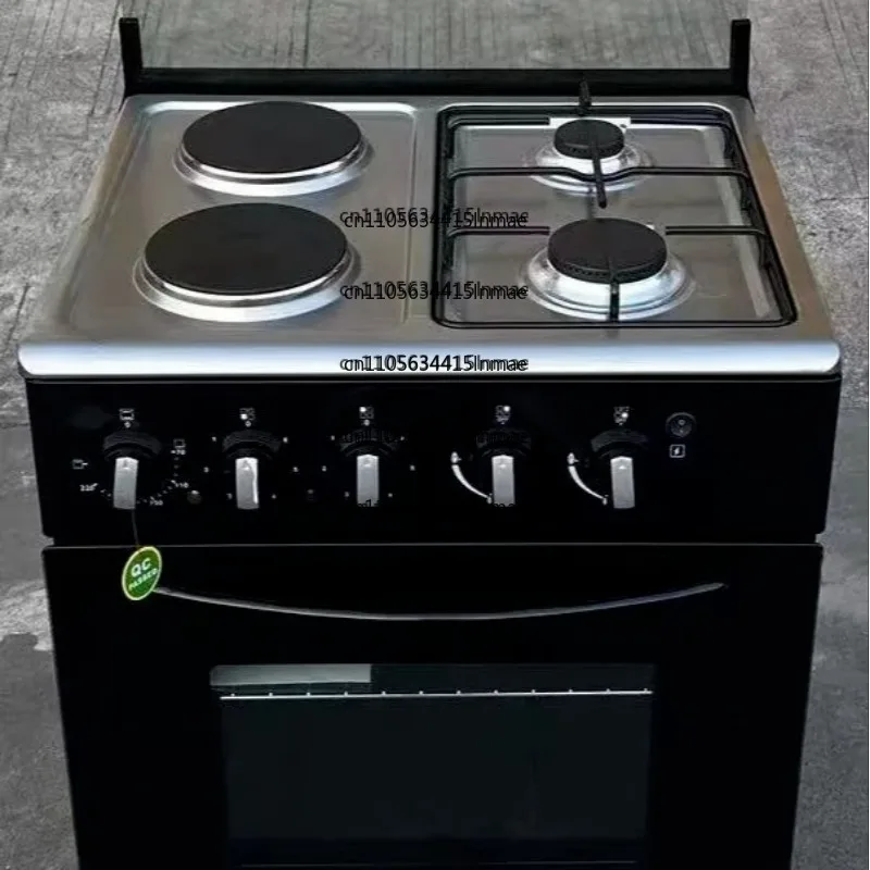 Oven All-in-one Kitchen Machine Free Standing Gas Stove with Grill 2 Gas 2 Electric +Electric Oven Multi Functional Stove