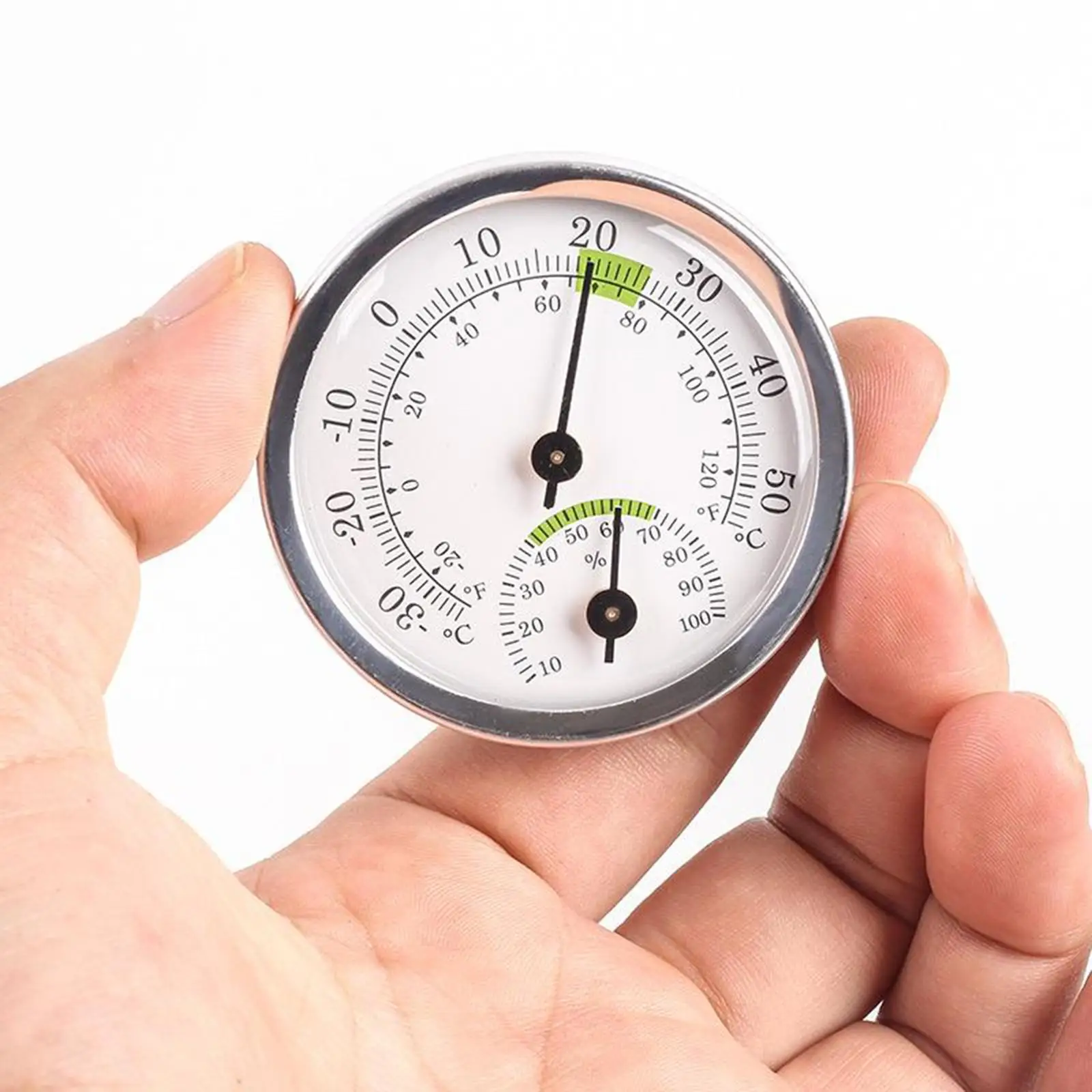 Analog Indoor Hygrometer Wall Mounted Temperature Humidity Meter