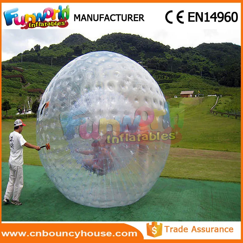 Commercial Grade Inflatable Zorb Ball - Adult Water & Land Body Zorb Equipment