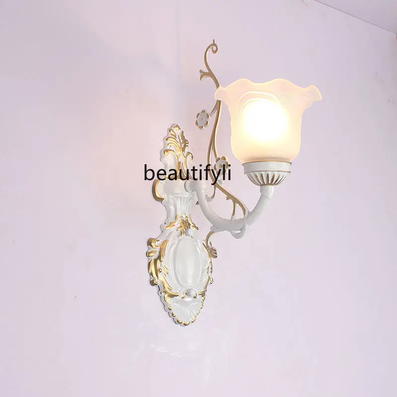 

HJ Wall Lamp Bedside Lamp European Style Aisle Corridor Creative Retro