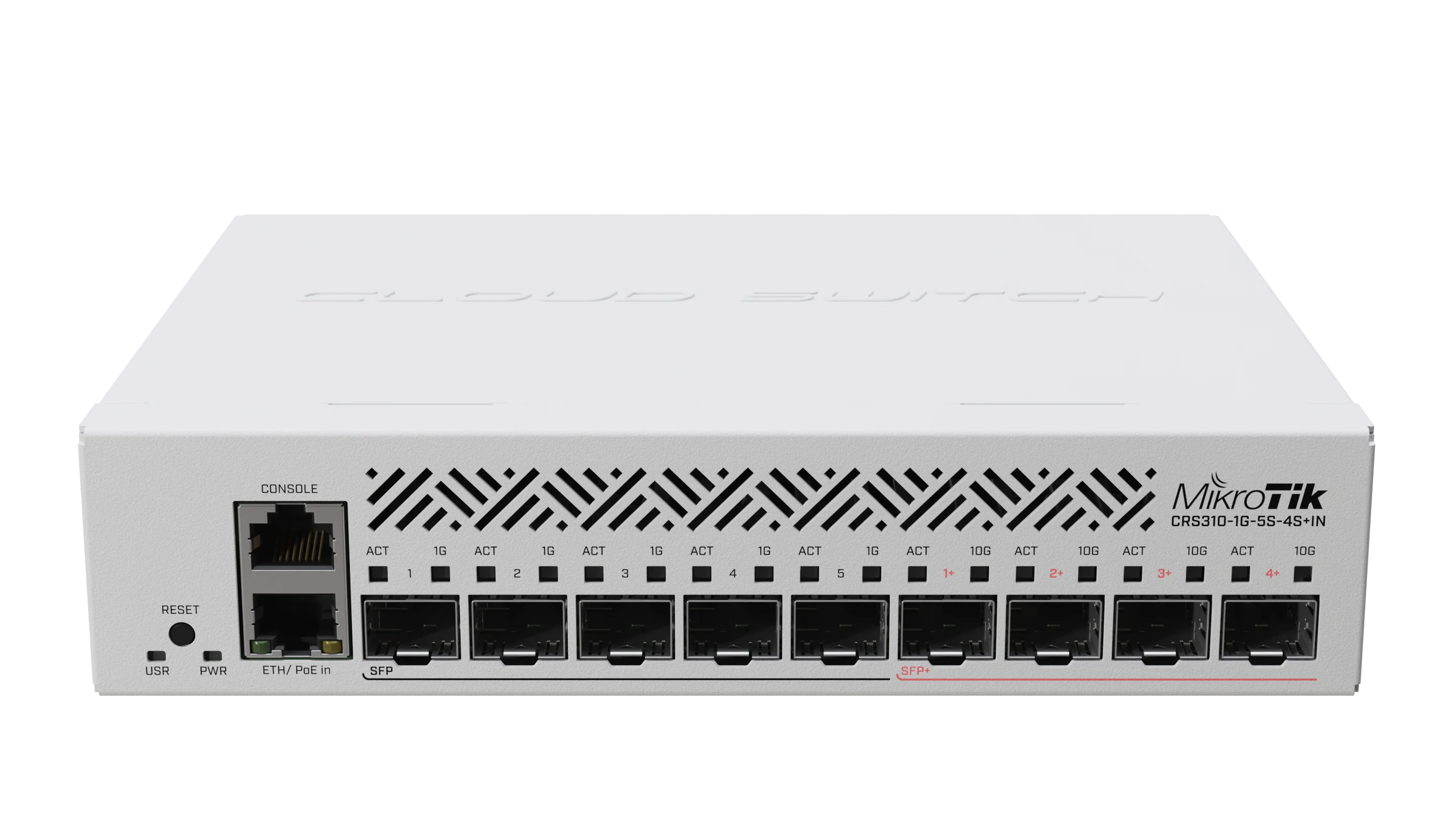 

MikroTik CRS310-1G-5S-4S+IN three-layer network management 10-port cloud Router switch 10G