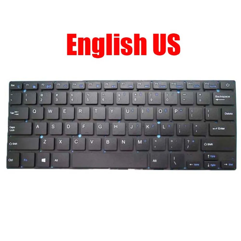 US RU Keyboard XK-HS002 MB27716023 K3103 YXT-NB93-64 277-16-05 YT-277-16-05 K2919 MB2778018 YXT-NB91-07 YMS-0186-A Russia New