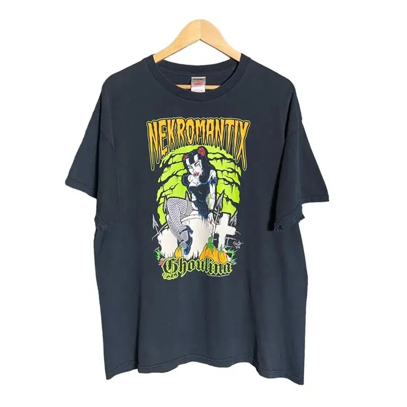 

Vintage Nekromantix Band T Shirt Cotton For Men Women S 4Xl
