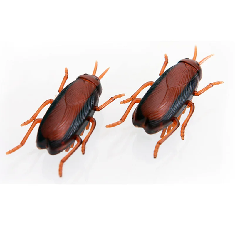 Vibration Crawling Cockroach Novel, Fun, Funny, Simulated Mechanical Insect Party and Birthday Prank Toys Practical Jokes 1pcs