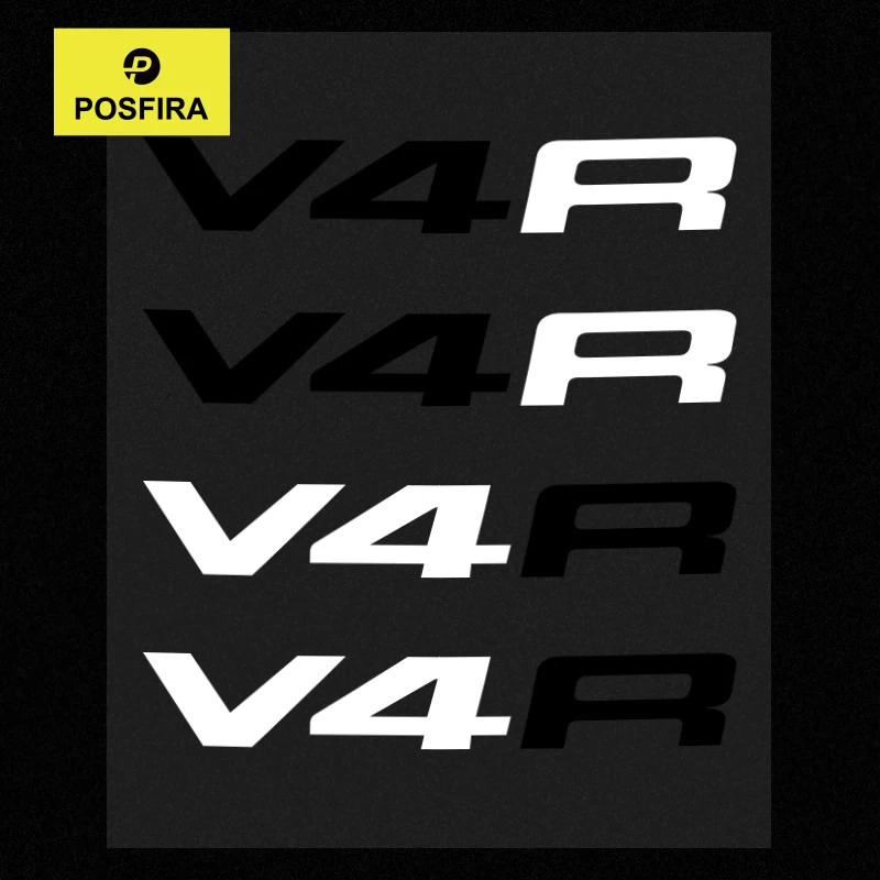 

POSFIRA Motorcycle Stickers Waterproof Decals for Ducati Panigale V4R 2019-2024 2023 2022 Accessories Vinyl Motorbike Sticker