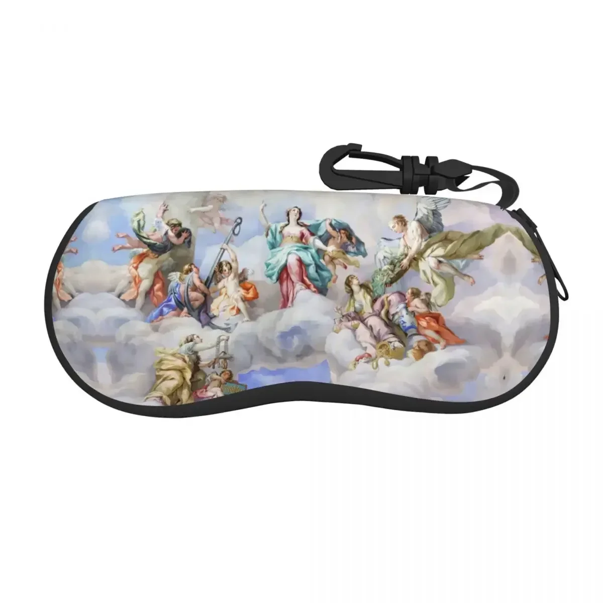 Custom Baroque Mural In Karlskirche Shell Eyeglasses Protector Cases Cute Sunglass Case St Charless Church Glasses Pouch